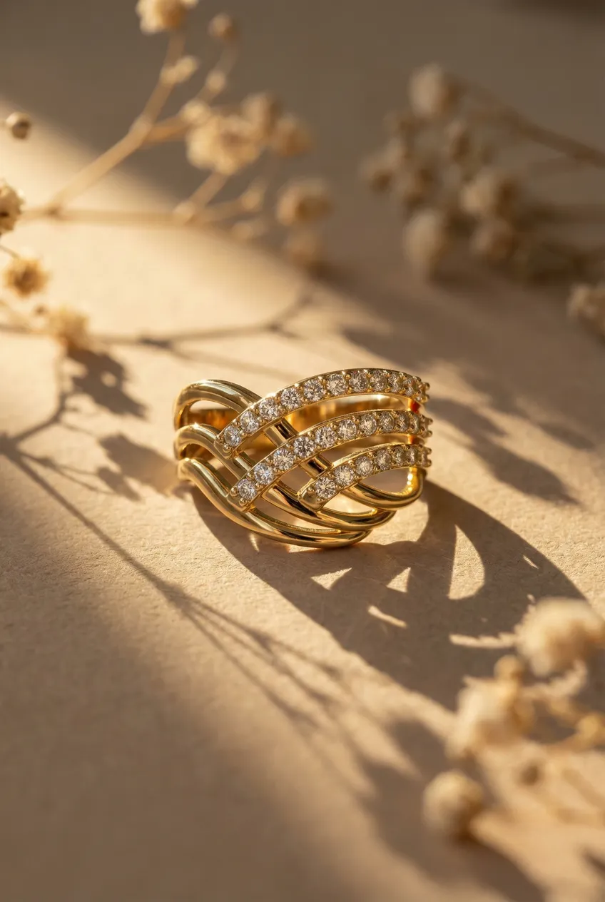 Bagues posées — Exemple Prompt Studio