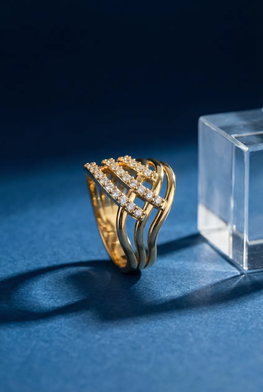 Bagues posées — Exemple Prompt Studio