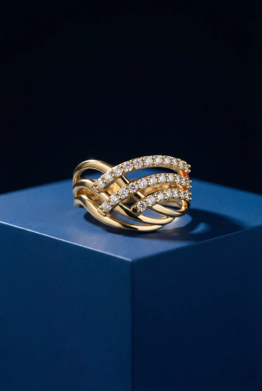 Bagues posées — Exemple Prompt Studio