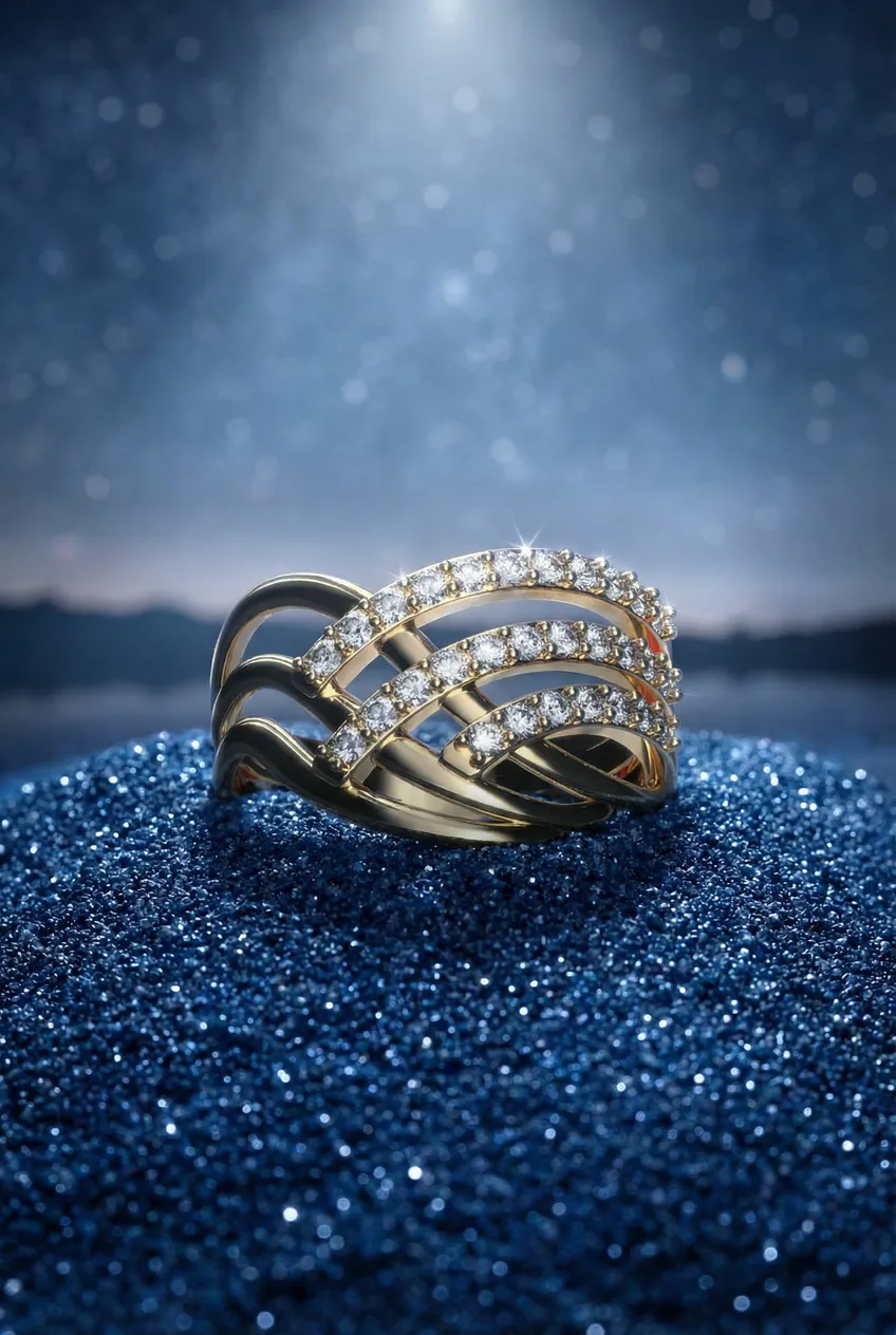 Bagues posées — Exemple Prompt Studio