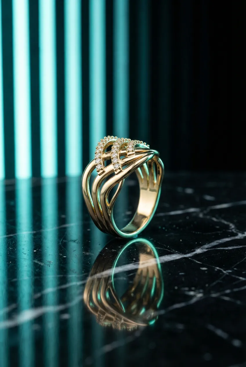 Bagues posées — Exemple Prompt Studio