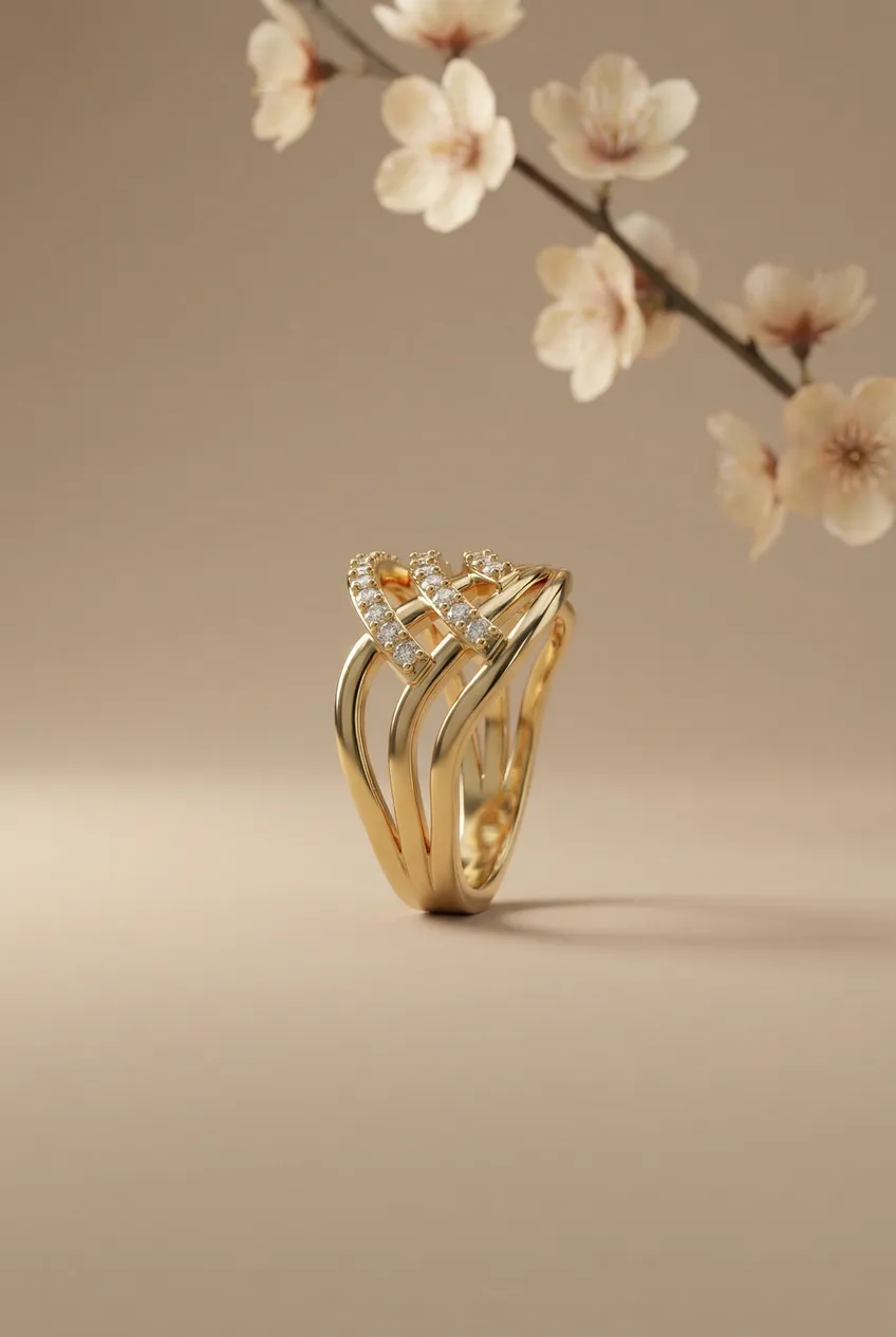 Bagues posées — Exemple Prompt Studio