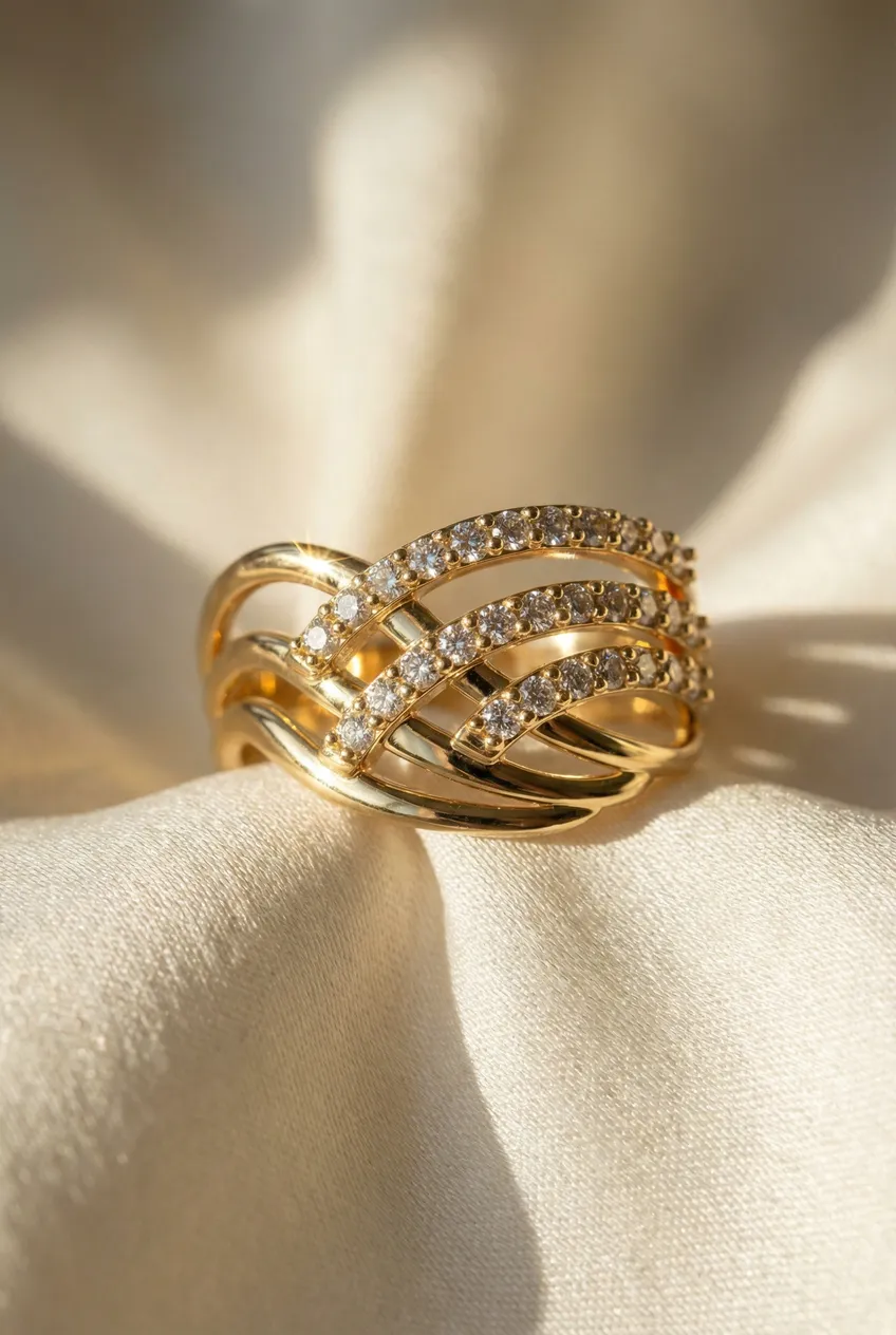 Bagues posées — Exemple Prompt Studio