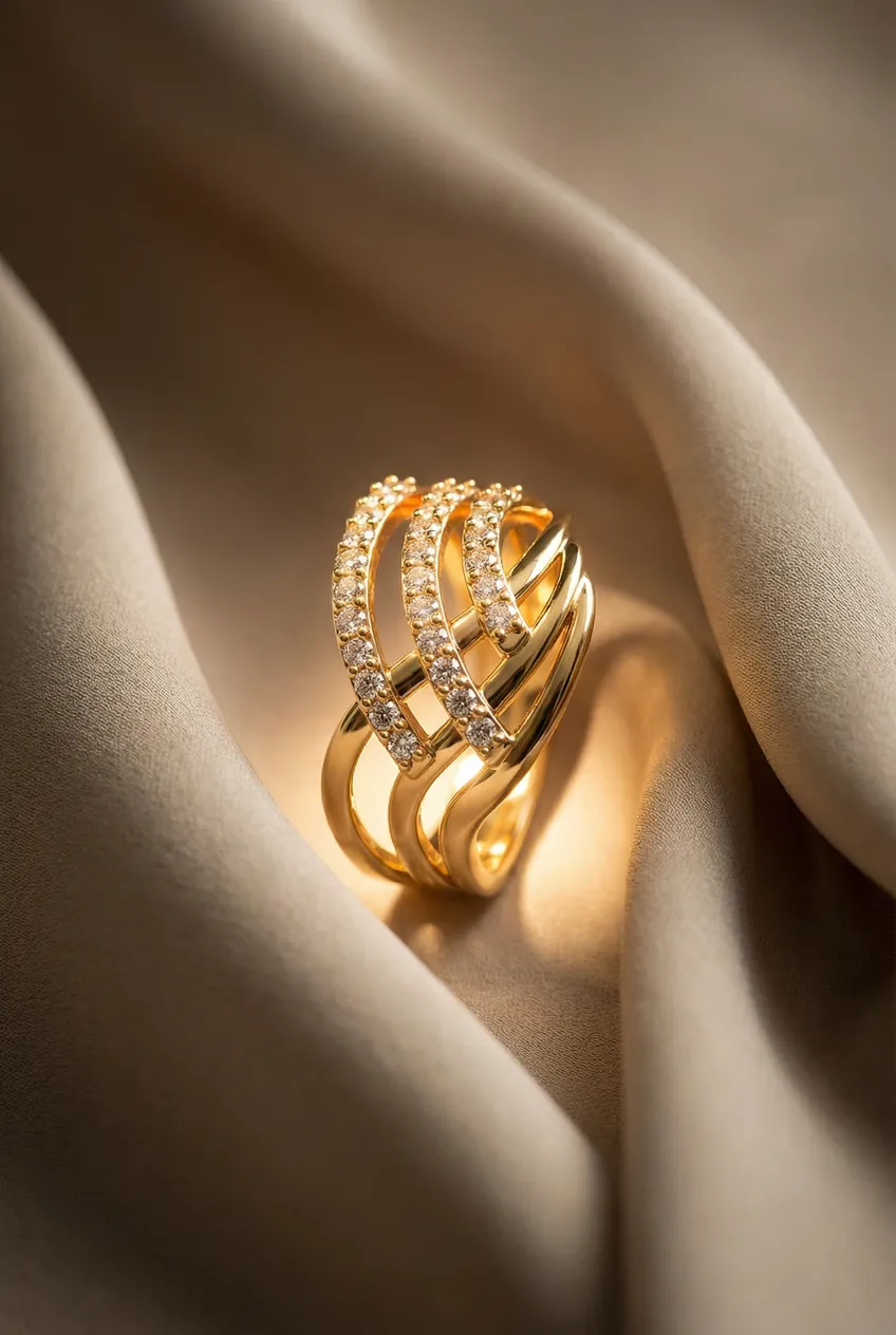 Bagues posées — Exemple Prompt Studio