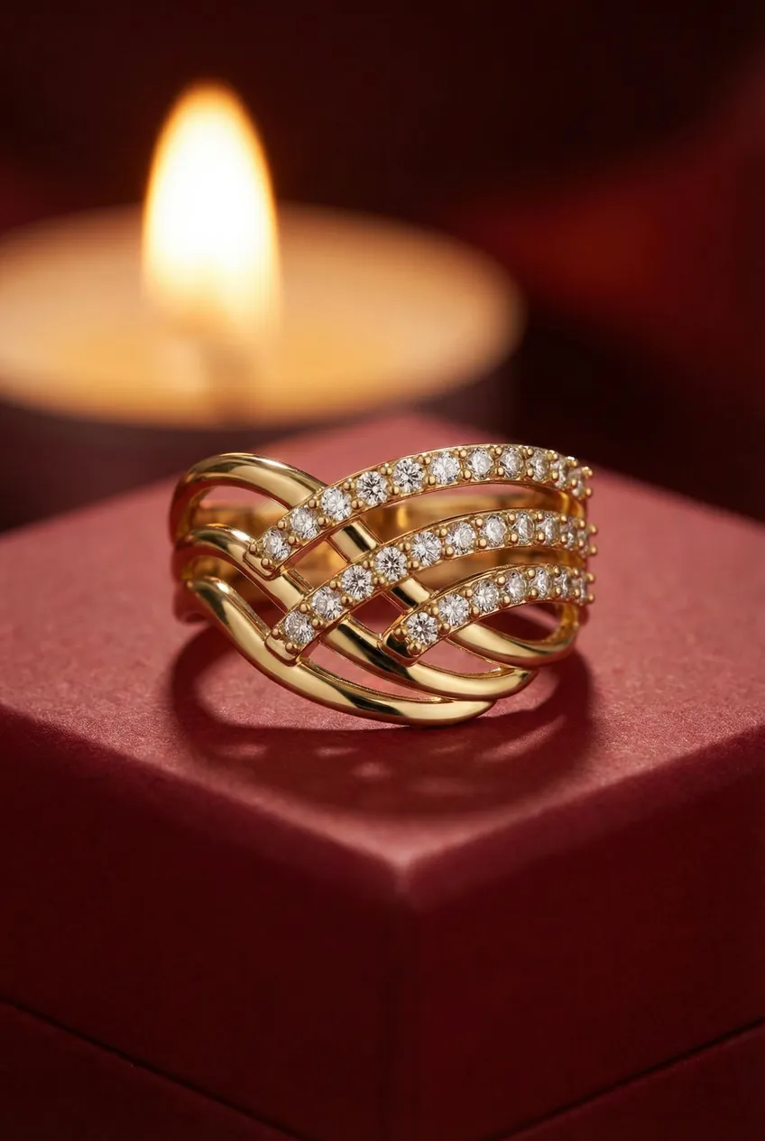 Bagues posées — Exemple Prompt Studio