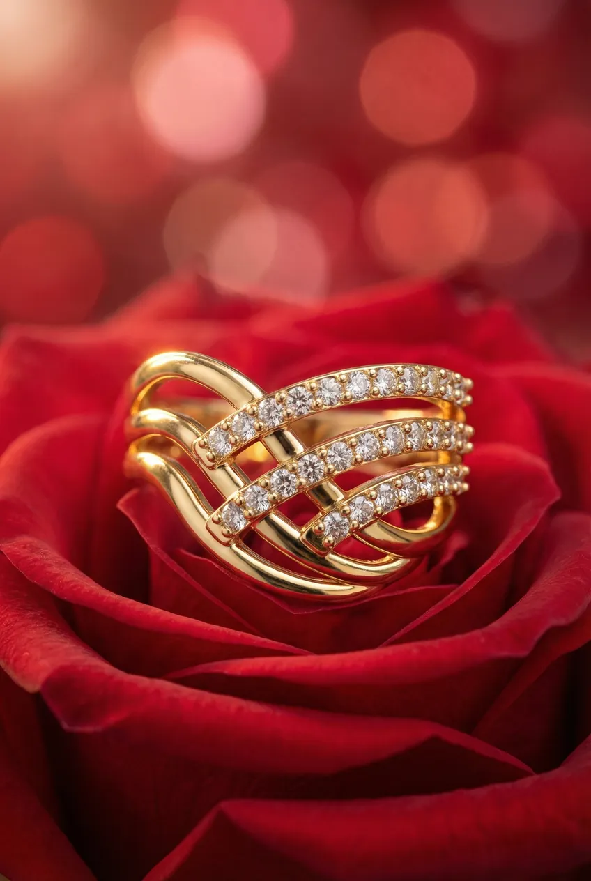 Bagues posées — Exemple Prompt Studio