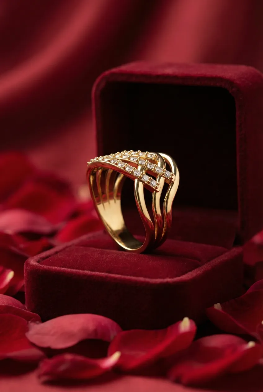 Bagues posées — Exemple Prompt Studio