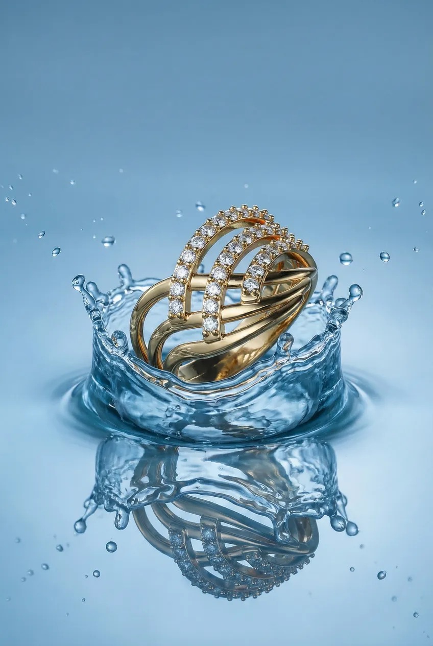 Bagues posées — Exemple Prompt Studio