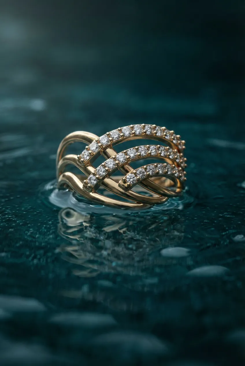 Bagues posées — Exemple Prompt Studio