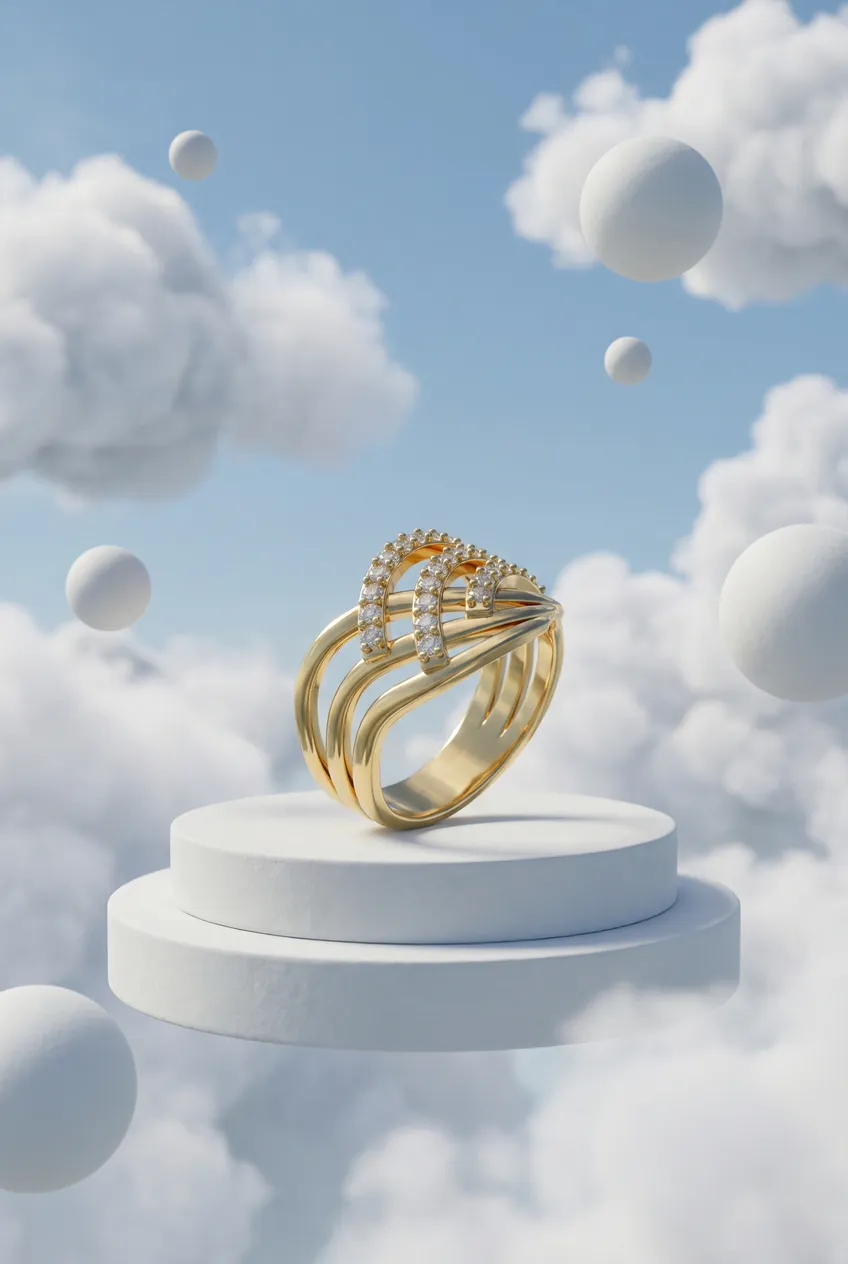 Bagues posées — Exemple Prompt Studio