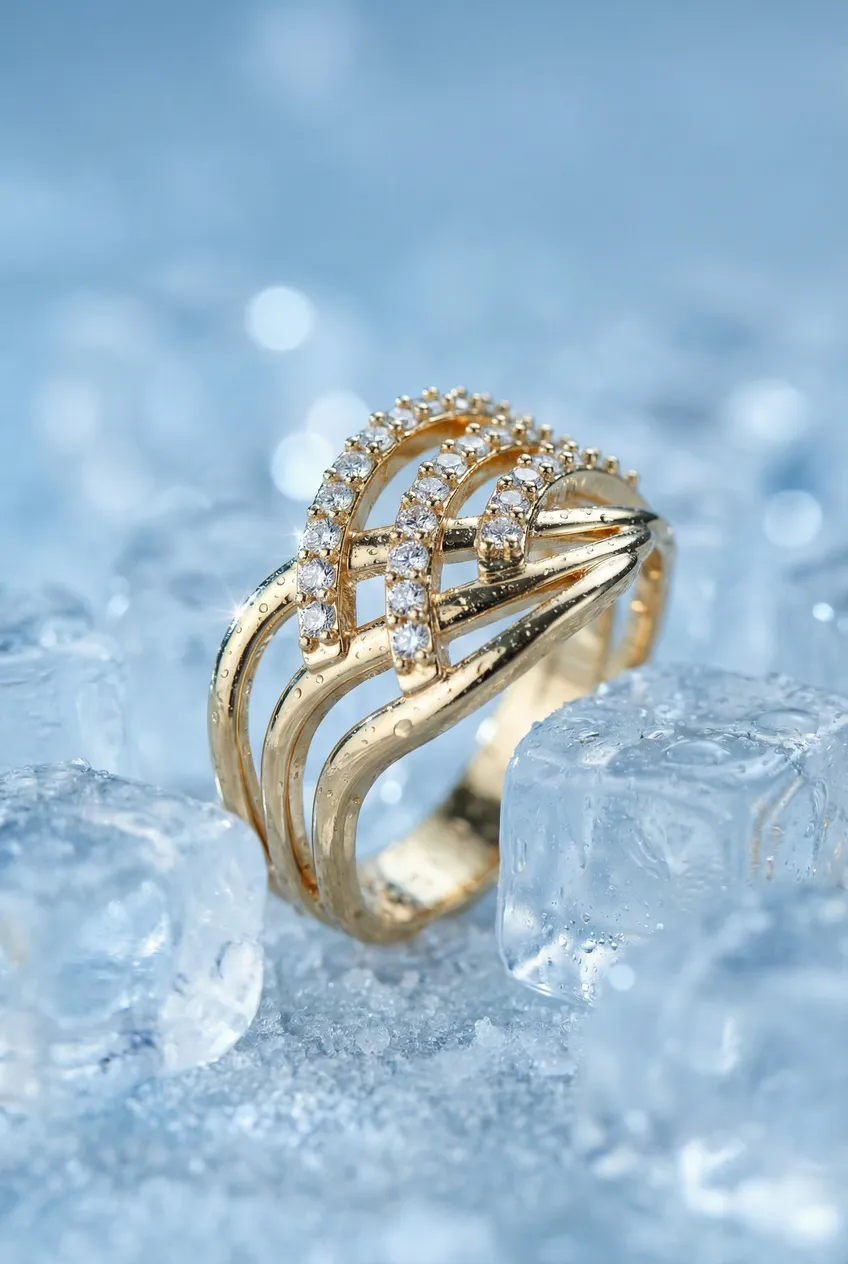 Bagues posées — Exemple Prompt Studio