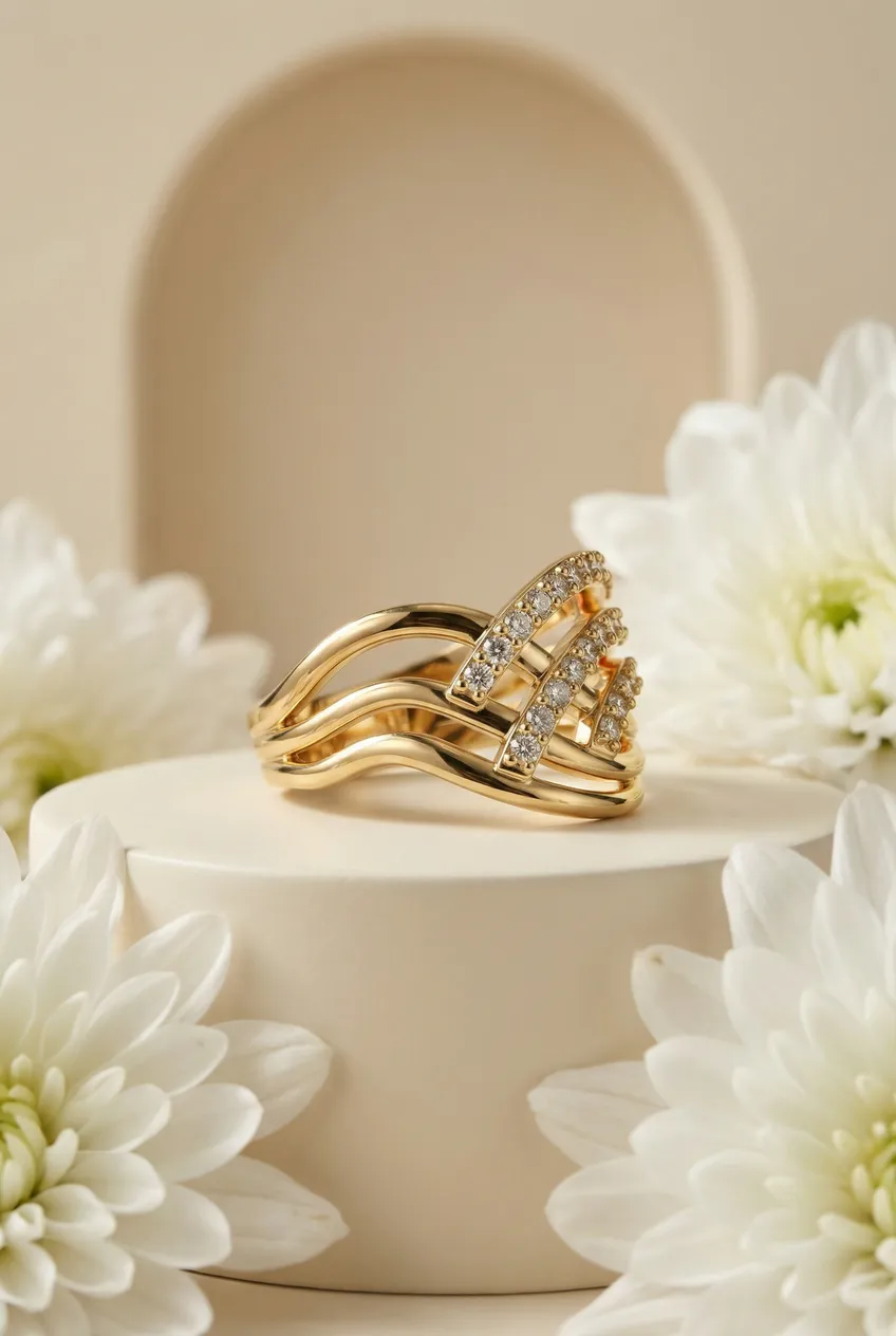 Bagues posées — Exemple Prompt Studio