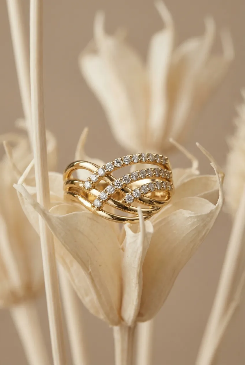 Bagues posées — Exemple Prompt Studio