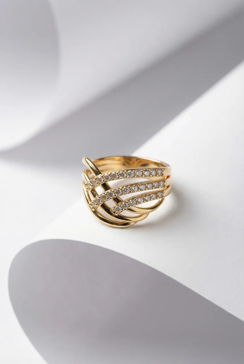 Bagues posées — Exemple Prompt Studio