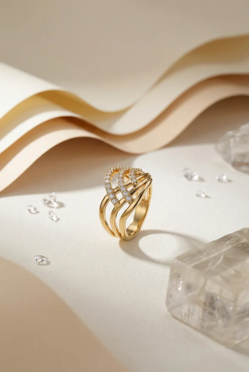 Bagues posées — Exemple Prompt Studio