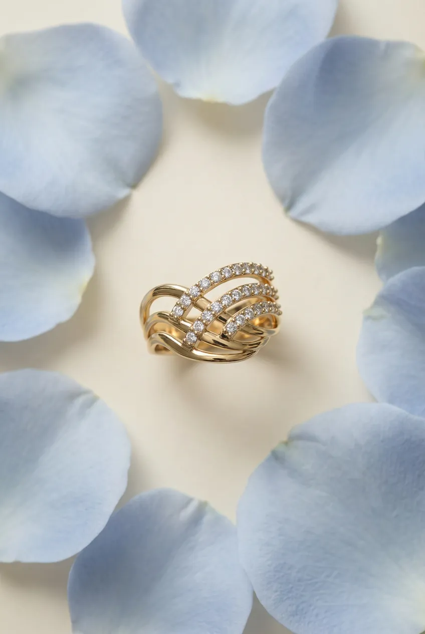 Bagues posées — Exemple Prompt Studio