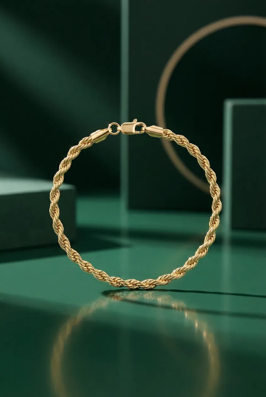 Bracelets posés — Exemple Prompt Studio