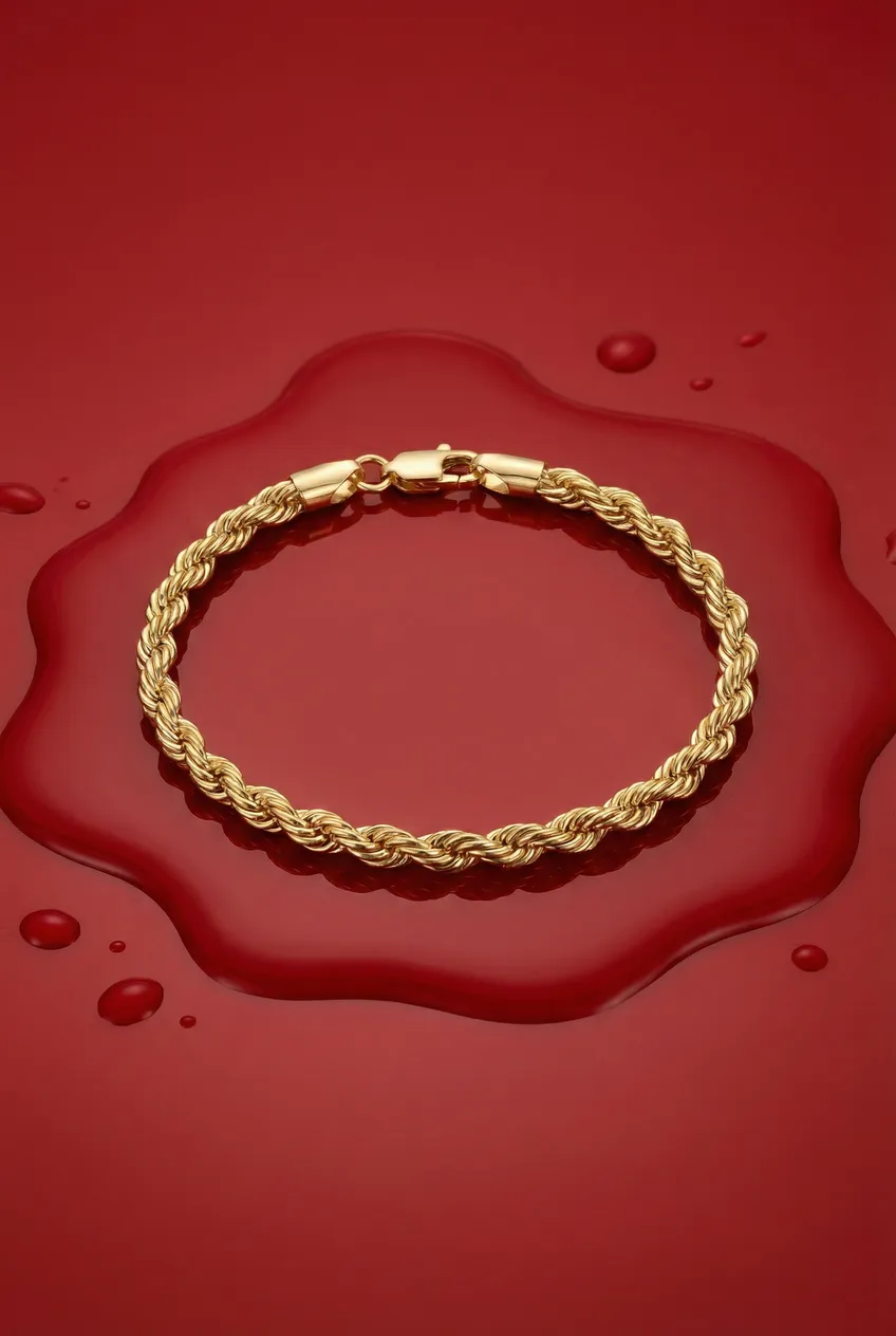 Bracelets posés — Exemple Prompt Studio