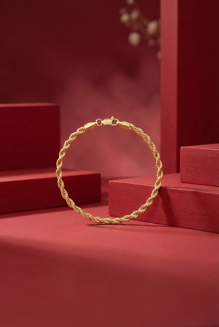 Bracelets posés — Exemple Prompt Studio