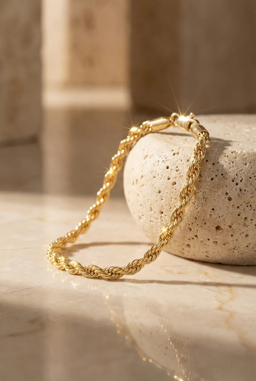 Bracelets posés — Exemple Prompt Studio